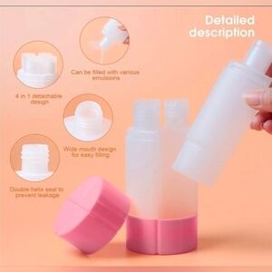 4-in-1 Travel Size Bottles BNIB